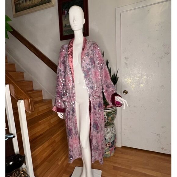 New Free People Kealey Kimono/Size M with tag - Picture 6 of 9